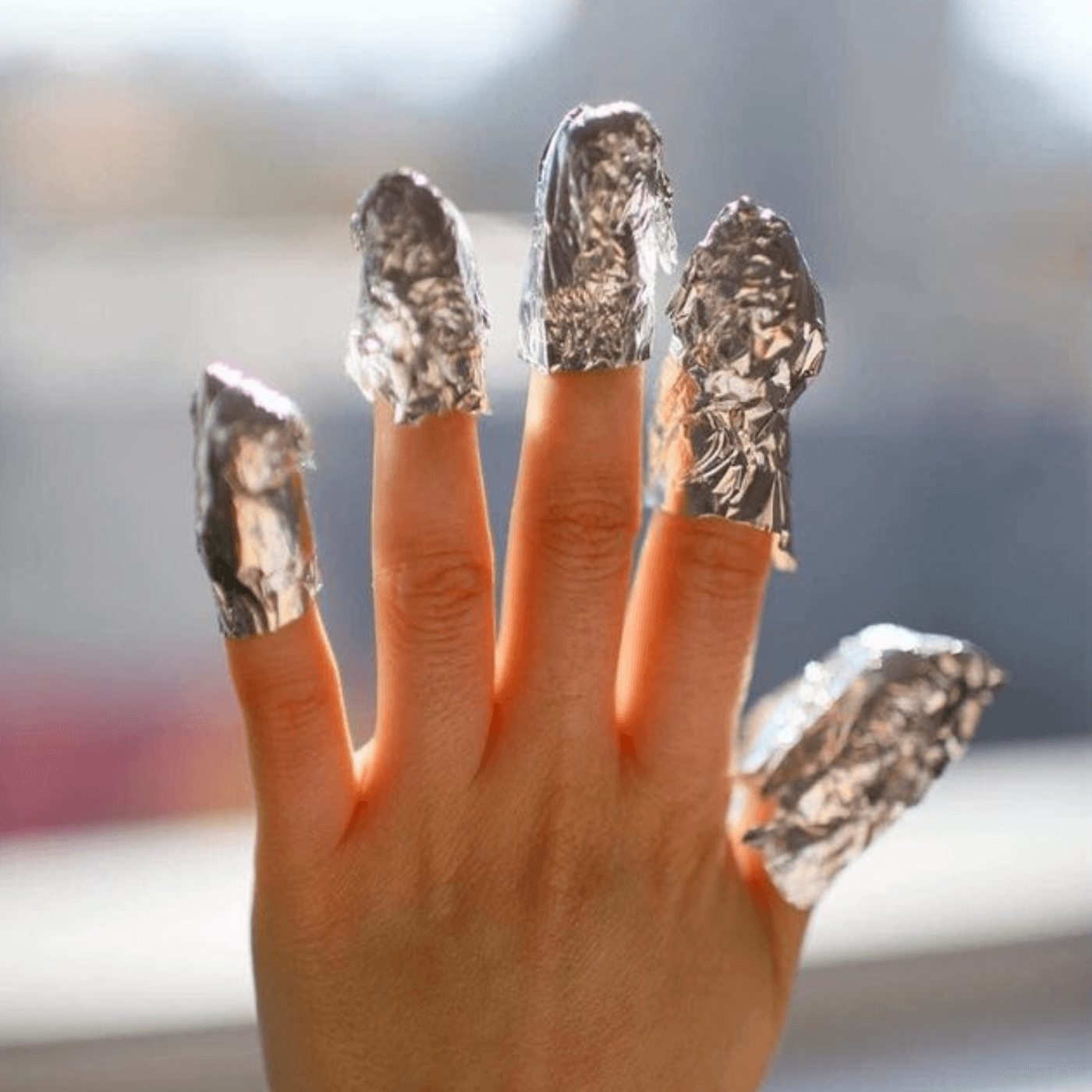 get nail polish off skin