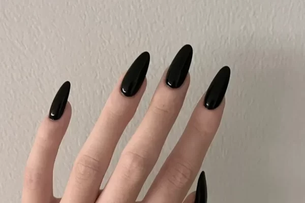 The Allure of Black Acrylic Nails: Trends, Care, and Design Tips black acrylic nails