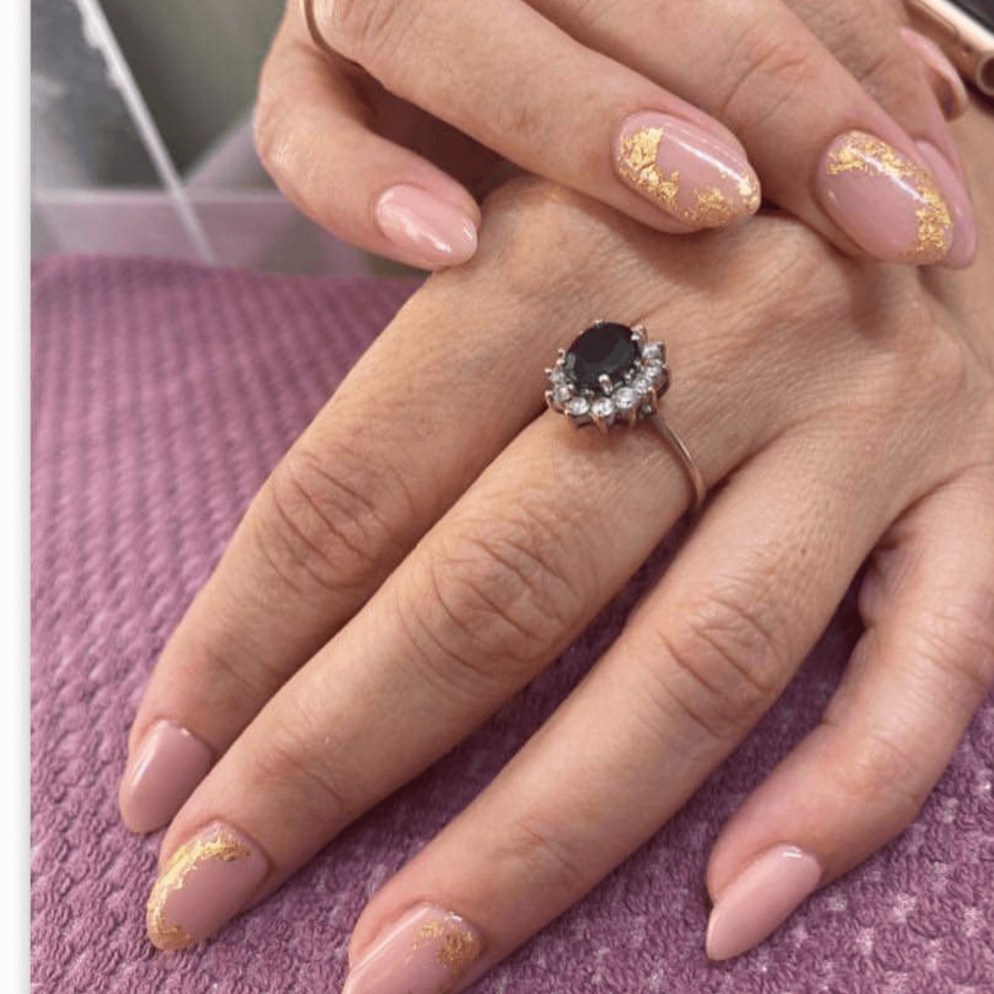 get nail polish off skin
