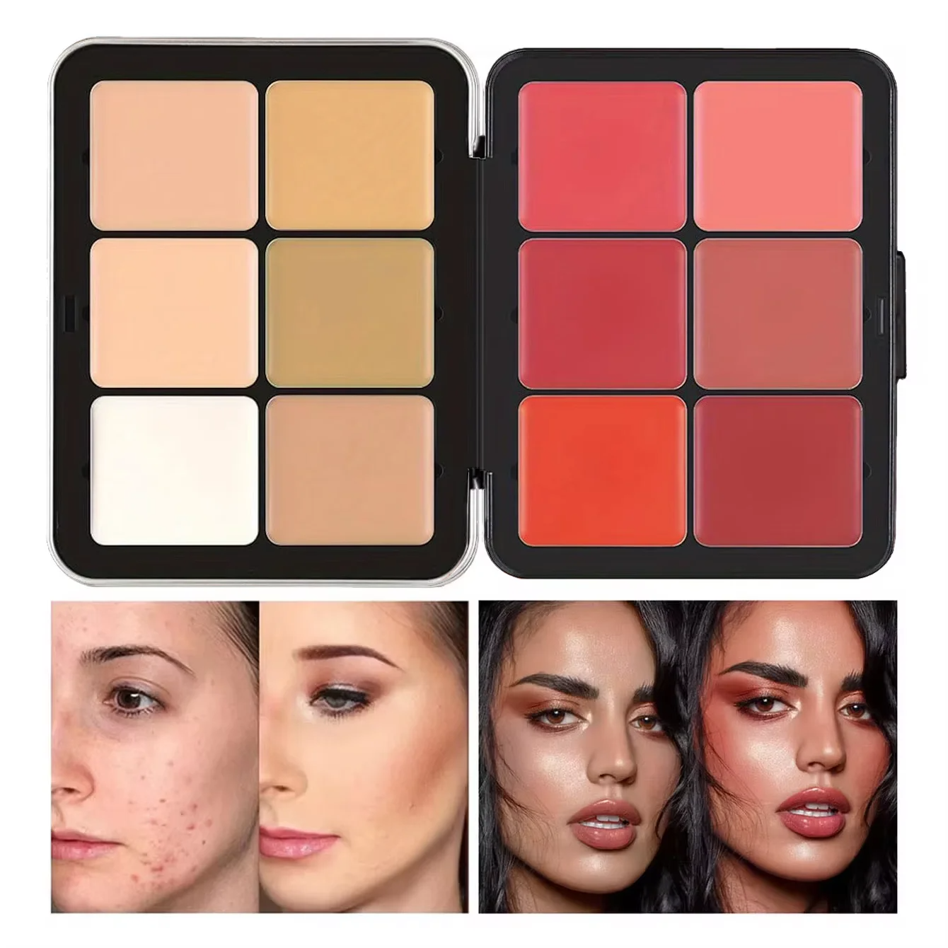 makeup and contour