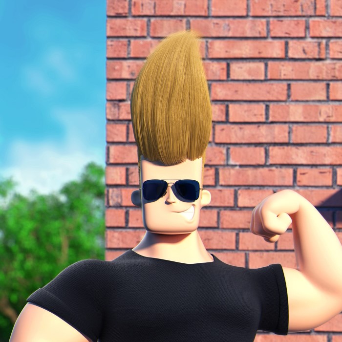 johnny bravo hairstyle