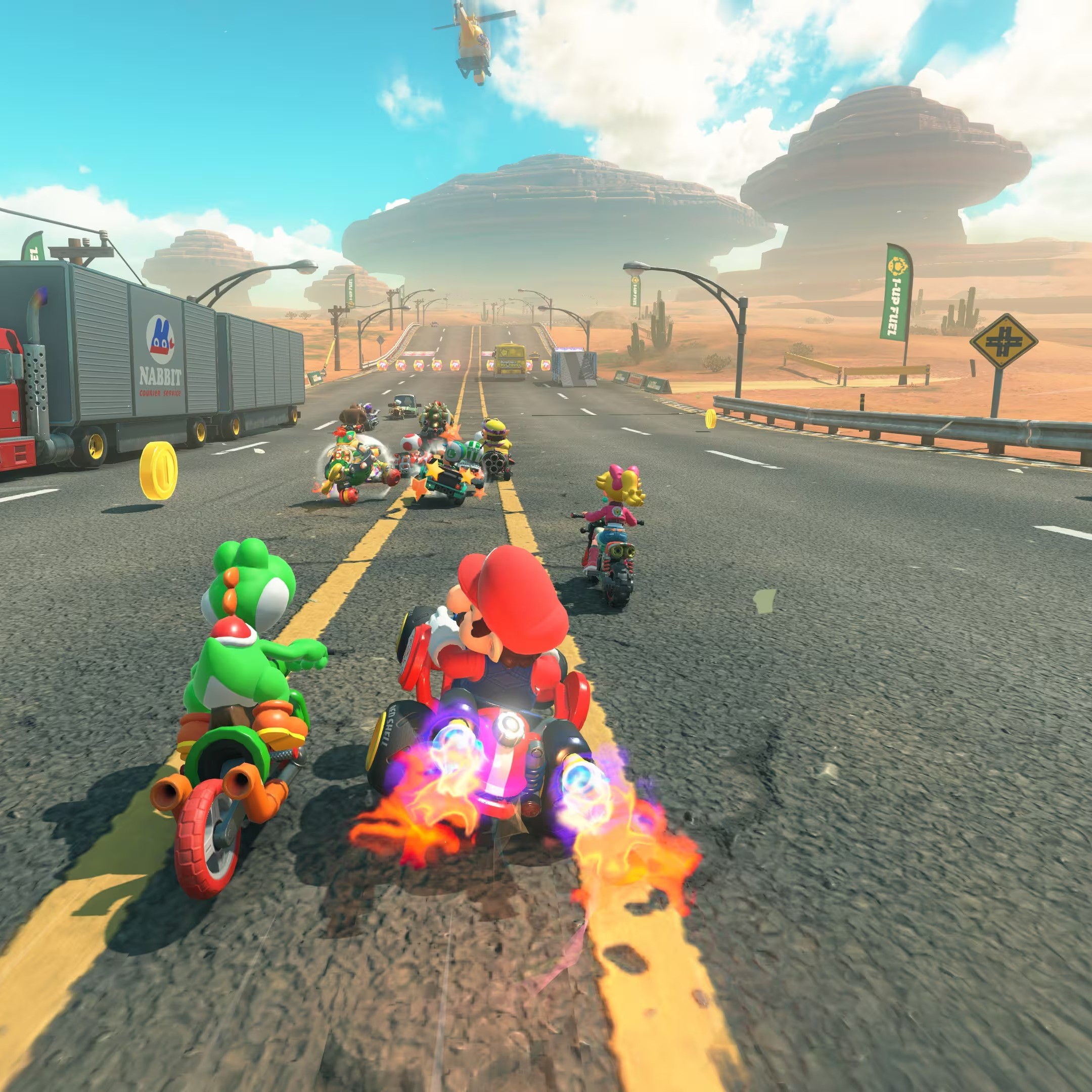 mario kart world