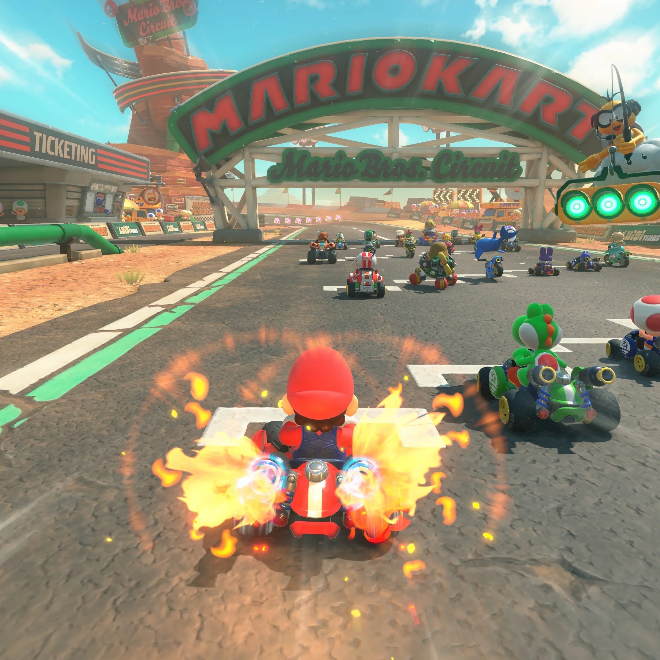mario kart world